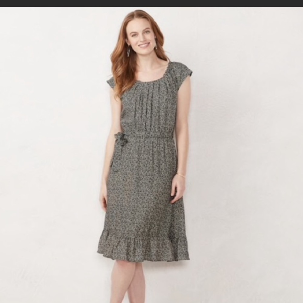 Lc Lauren Conrad midi dress